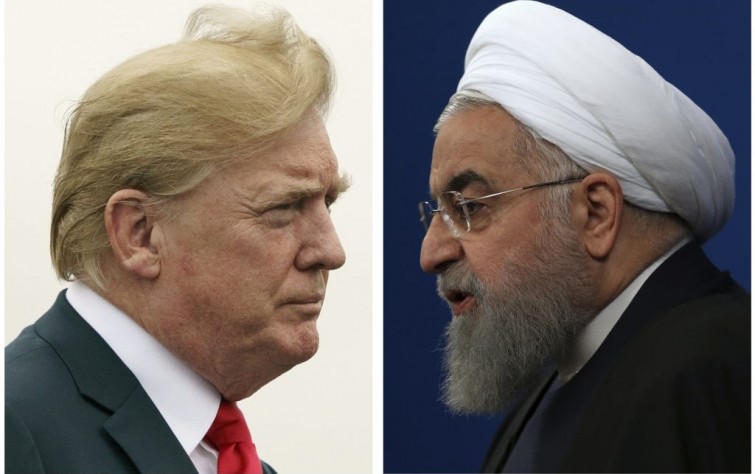 How far could Trump’s remarks on Iran be construed as a climb-down from his hawkish policy?