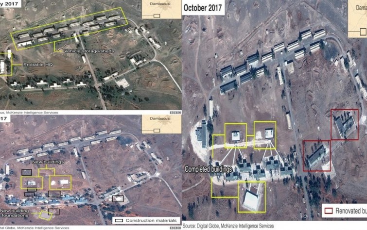 إيران تبني قاعدة عسكرية دائمة في سوريا