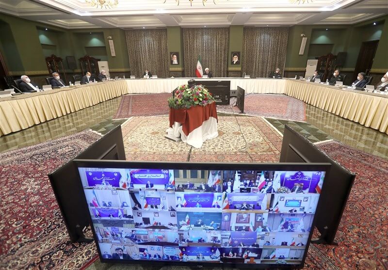  الهيئة الوطنية لمكافحة «كورونا» في إيران، في اجتماعٍ برئاسة الرئيس روحاني
