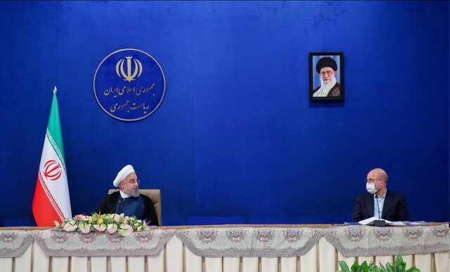 متحدِّث الحكومة ينفي حدوث مشادَّة كلامية بين روحاني ورئيس البرلمان